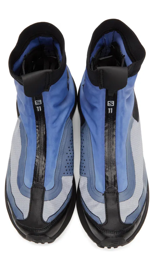 11 by Boris Bidjan Saberi Blue Salomon Edition High Bamba 2 Sneakers (156 11xS) (5)