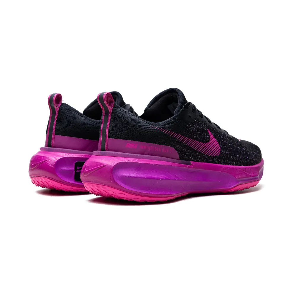 Nike ZoomX Invincible Run Flyknit 3 “Black / Vivid Purple” (DR2615-006)