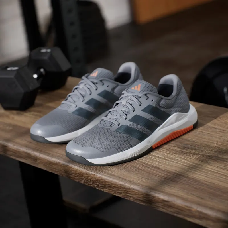 Adidas Dropset Base Training Grey / Grey Five / Lucid Orange (JQ1449)