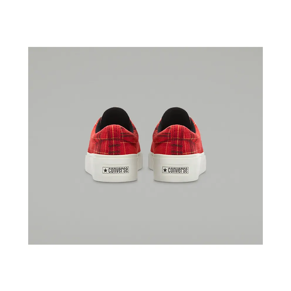 Converse Skid Grip Low ‘Twisted Plaid – Haute Red’ Haute Red/Egret/Buttercup (169219C)