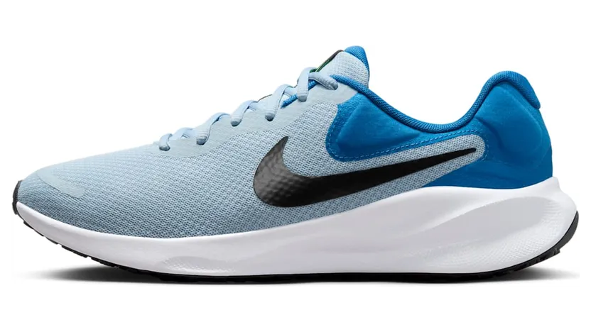 Nike Revolution 7 Light Armory Blue Star Blue Green Strike Black (FB2207-402)
