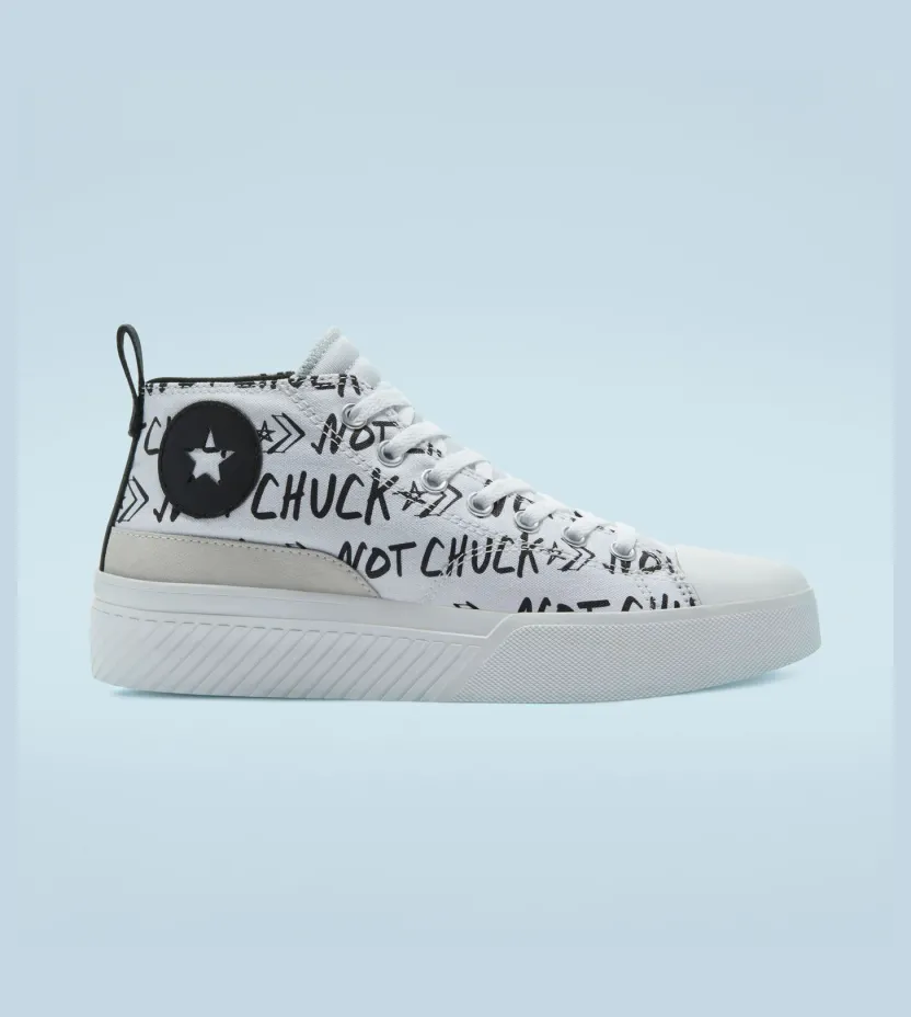Converse Digital Terrain Not A Chuck Mid Pale Putty/white/black (170143C)
