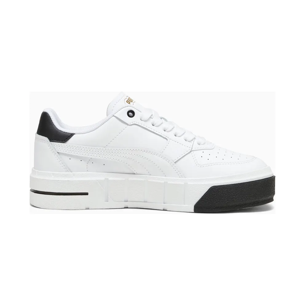 Puma Cali Court leren White/Black (394384-01)