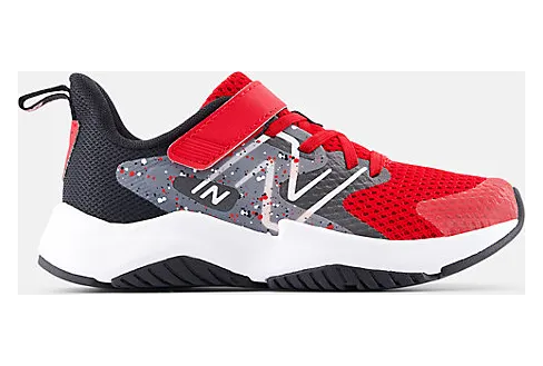 New Balance Rave Run v2 Bungee Lace Team Red Black Cement (YTRAVB2)