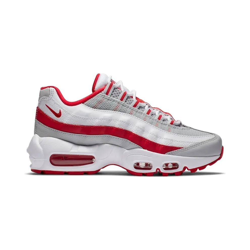 Nike Air Max 95 Recraft Grey Fog Hyper Red (GS) Grey Fog/White-Hyper Red (CJ3906-004)