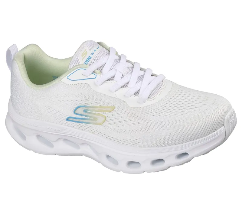 Skechers GO WALK Glide-Step 2.0 – Krisshirt Sneaker White/Blue