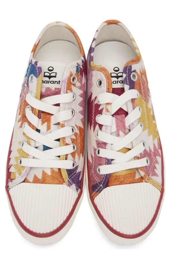 Isabel Marant Multicolor Binkoo Sneakers (22PBK0191-22P078S) (5)
