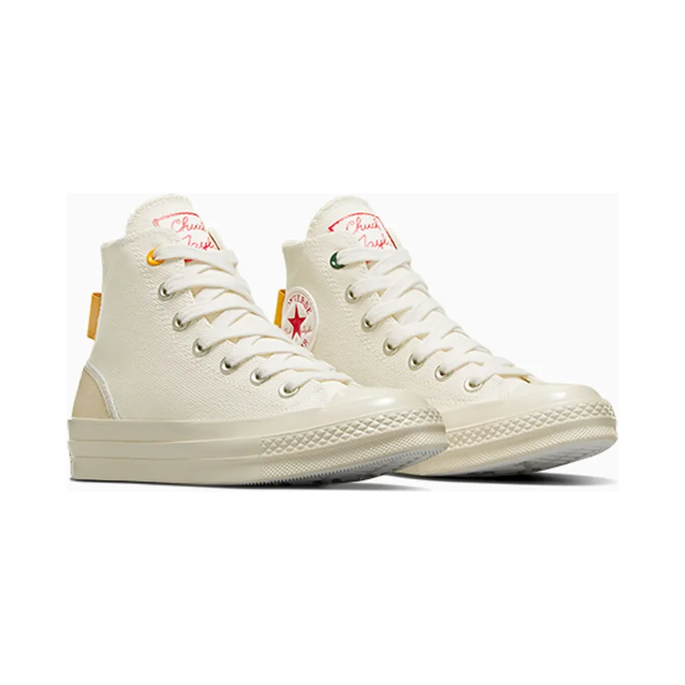 Converse Chuck 70 Egret/Red/Yellow