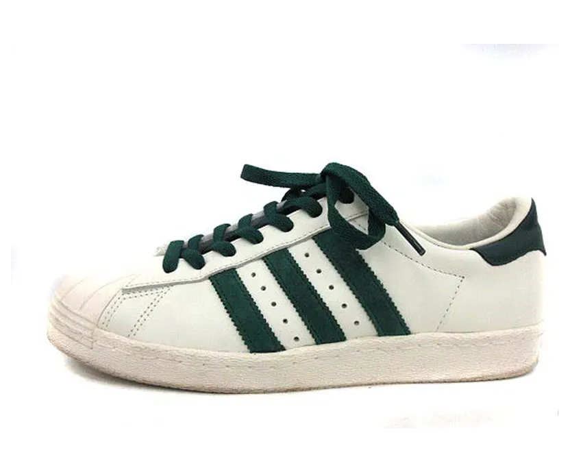 adidas Superstar 80s DLX White Green (B35981)