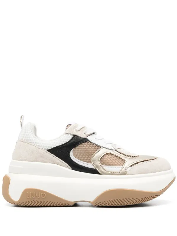 LIU JO June with plateauzool – Beige (BA3069PX031)
