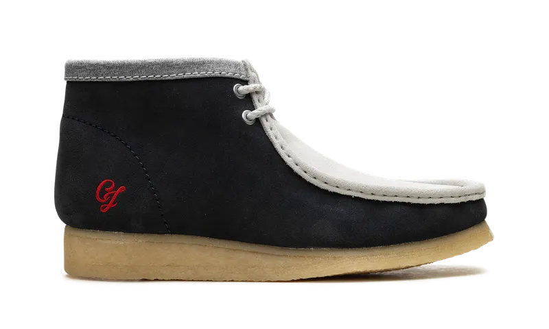 Clarks Wallabee Boot VCY “Navy Grey” (26165077)