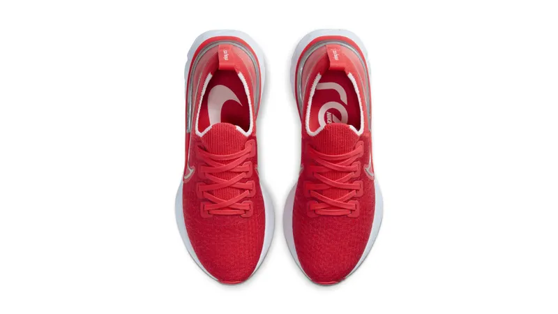 Nike React Infinity Run Flyknit Bright Crimson (W) Bright Crimson/White/Red Orbit (CD4372-600)