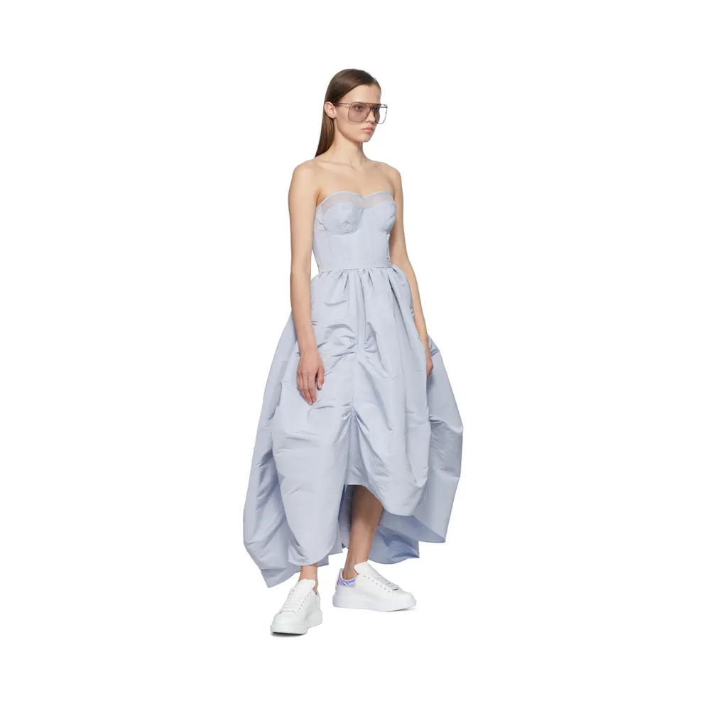 Alexander McQueen SSENSE Exclusive Off-White Holographic Oversized Sneakers (561726WHVI5) (5)
