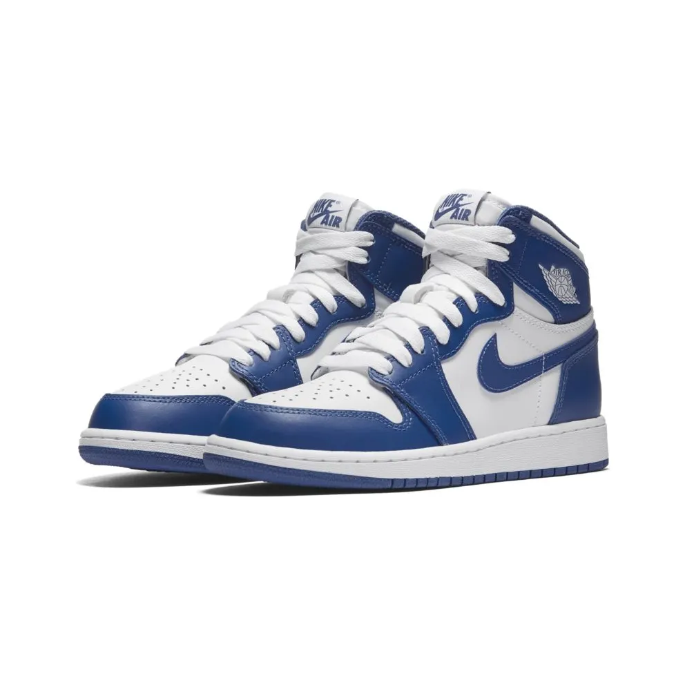 Jordan 1 Retro Storm Blue (GS) Blue/White-Storm Blue (575441-127)