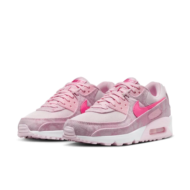 Nike Air Max 90 Womens “Pink Denim” (IR1975-663)