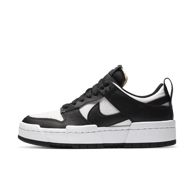 Nike Dunk Low Disrupt Black White (W) Summit White/Black-Summit White (CK6654-102)