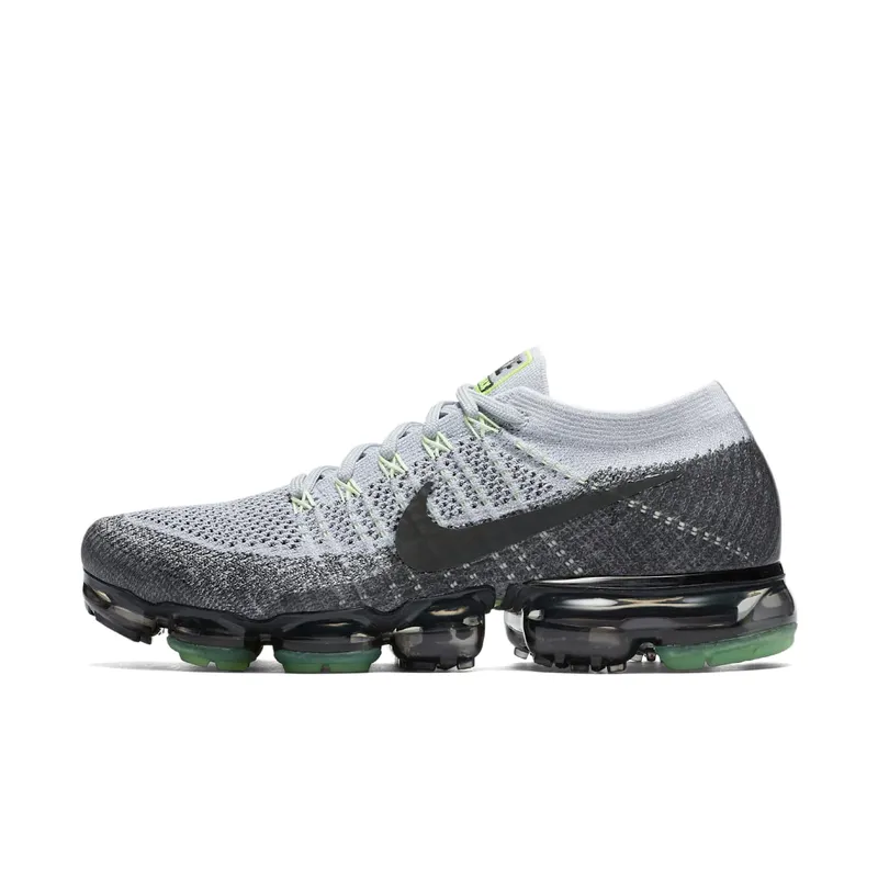 Nike Air VaporMax Grey Neon Pure Platinum/Anthracite-White-Dark Grey (922915-002)