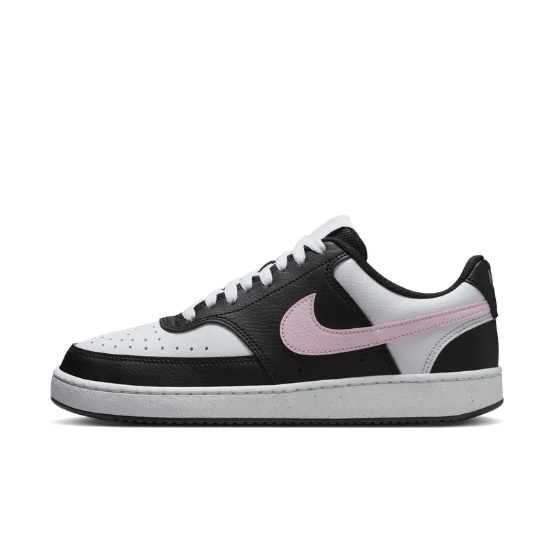 Nike Court Vision Low Next Nature Black White Pink Foam (DH3158-008)