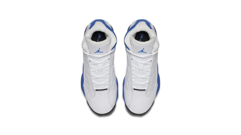 Jordan 13 Retro White Hyper Royal Black (GS) White/Hyper Royal-Black (884129-117)