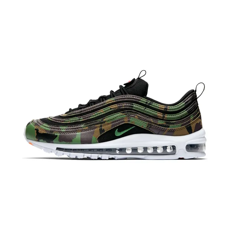 Nike Air Max 97 Country Camo (UK) “Raw Umber / Black / Earth / Fortress Green” (AJ2614-201)