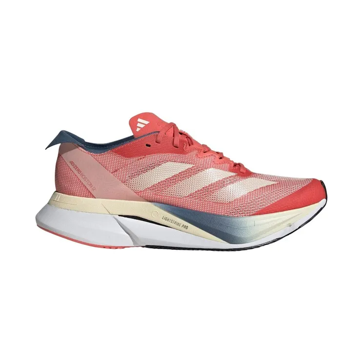 adidas Adizero Boston 12 Boston Marathon Preloved Scarlet Wonder White Preloved Ink (IF1910)