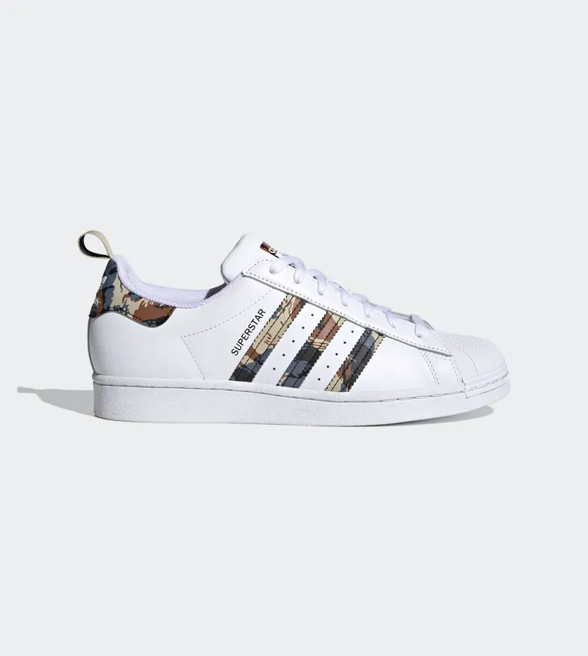 adidas Superstar Cloud White / Wild Brown / Savanna (GV9698)