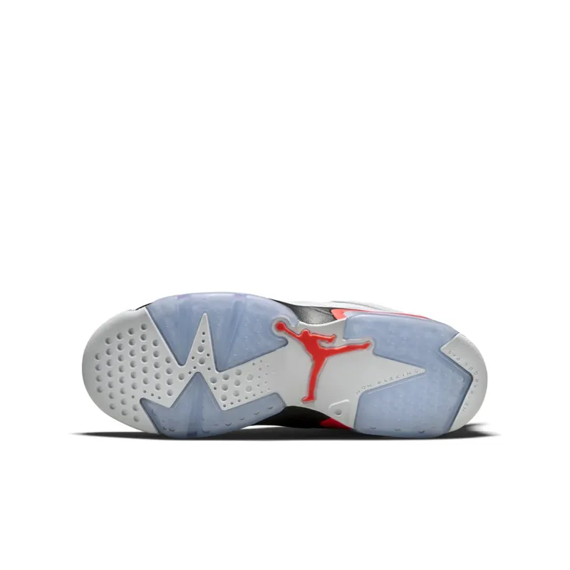 Jordan 6 Retro Low White Infrared 23 Black (GS) White/Infrared 23-Black (768881-123)