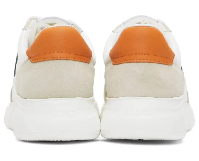 Axel Arigato SSENSE Exclusive White & Green Genesis Vintage Sneakers (27566) (2)