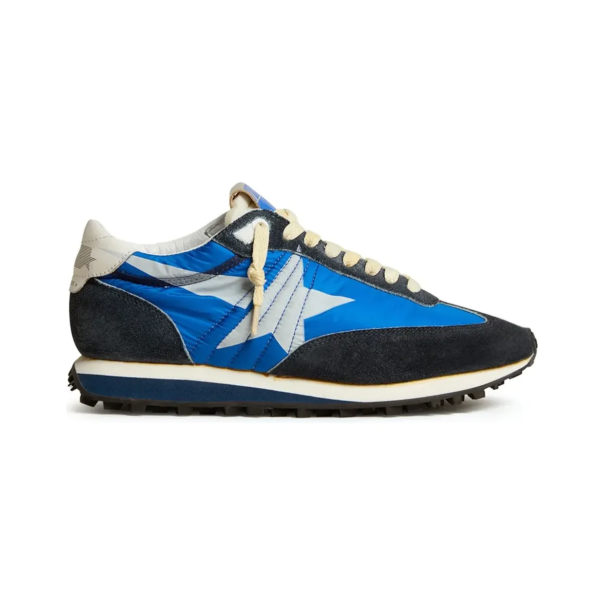 Golden Goose Marathon met sterrenprint “Blue” (GMF00683F005463)