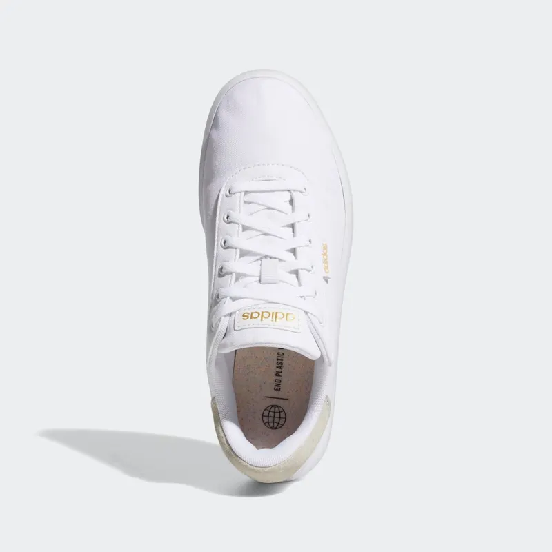 Adidas Court Platform CLN Cloud White / Gold Metallic / Core Black (GZ1689)