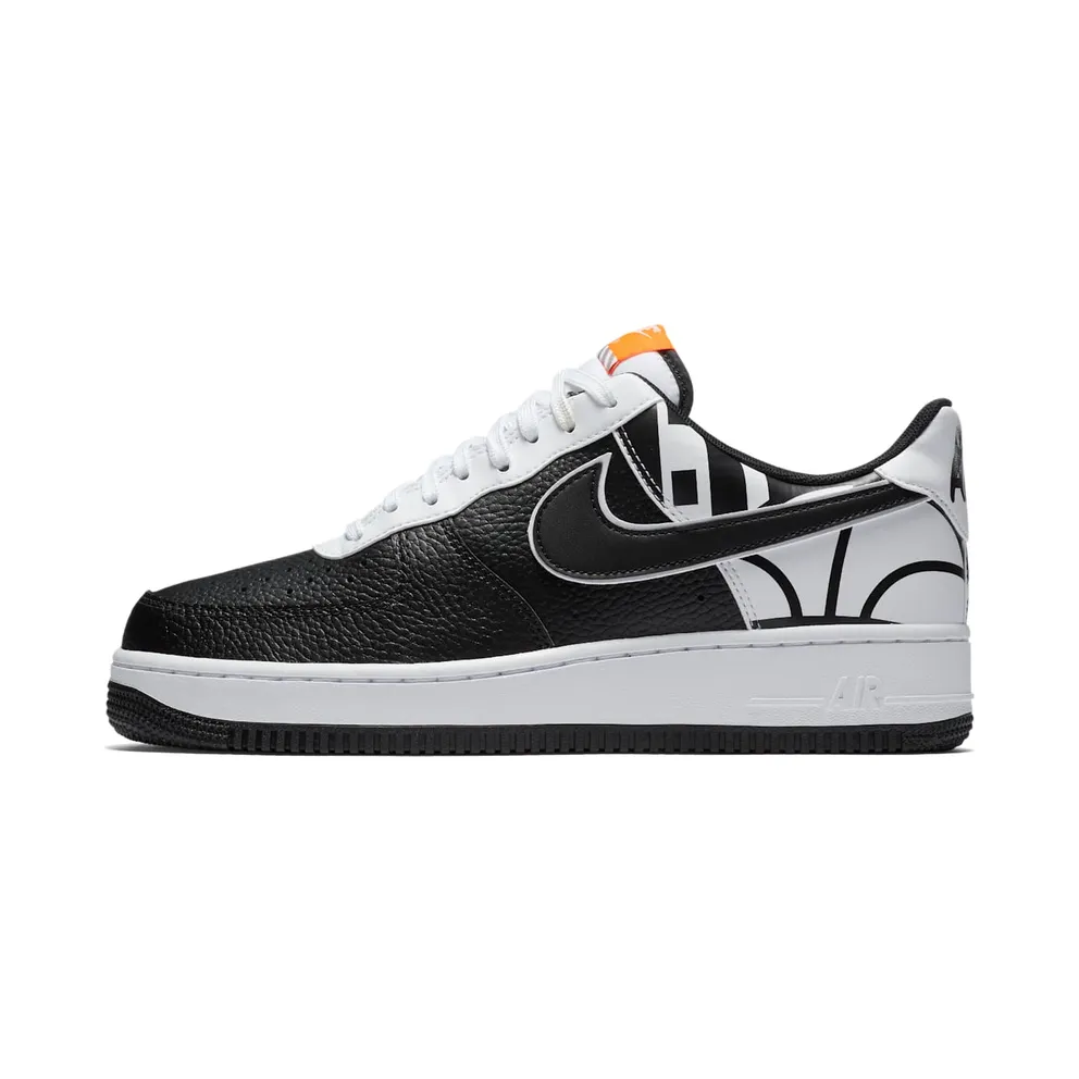 Nike Air Force 1 07 LV8 Black Black-White (823511-011)
