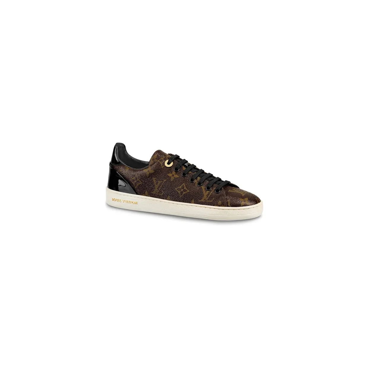 Louis Vuitton Frontrow Monogram Patent Canvas Cacao Brown White (W) (1A1F4N)