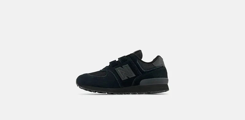 NEW BALANCE 574 Core Hook & Loop “BLACK” (PV574EVE)
