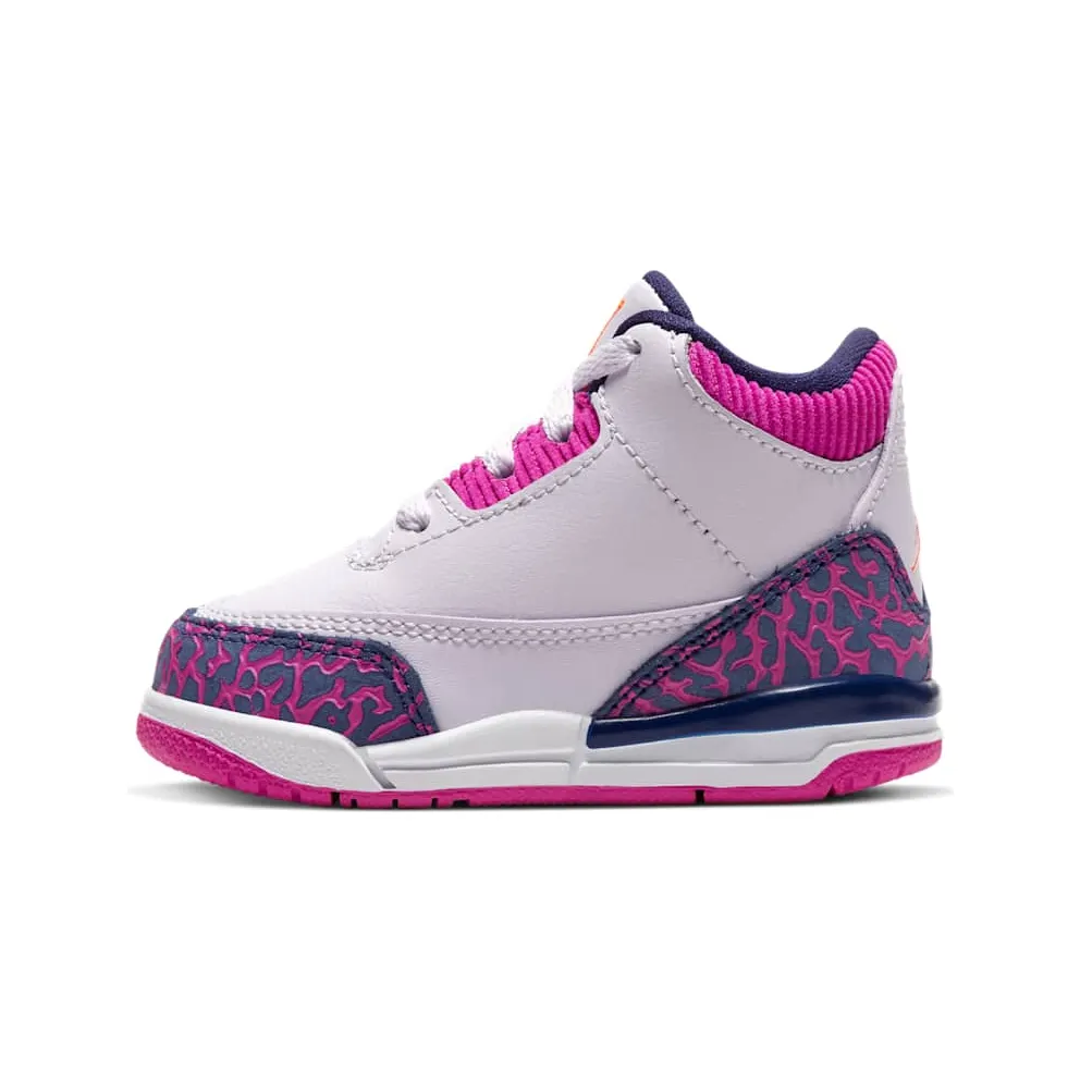 Jordan 3 Retro Barely Grape (TD) Barely Grape/Hyper Crimson-Fire Pink (654964-500)
