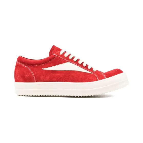Rick Owens met contrasterend vlak “Red” (RR01F2897LVSCOX)