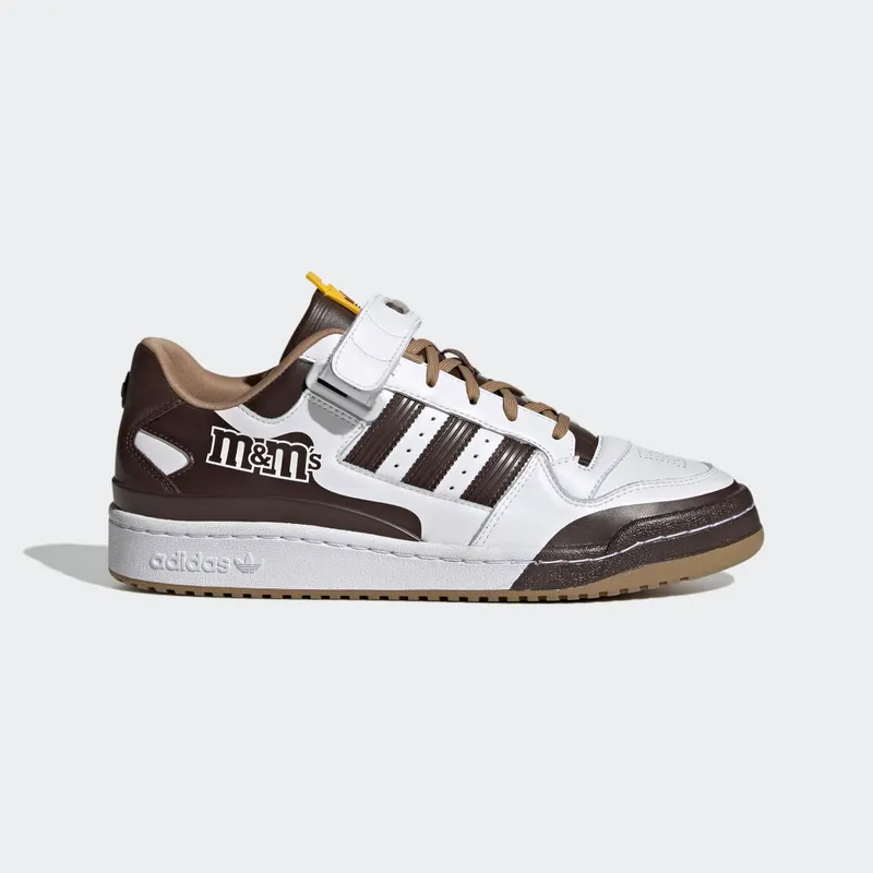 Adidas M&M’S Brand Forum Low 84 Cloud White / Cardboard / Dark Brown (GY6313)