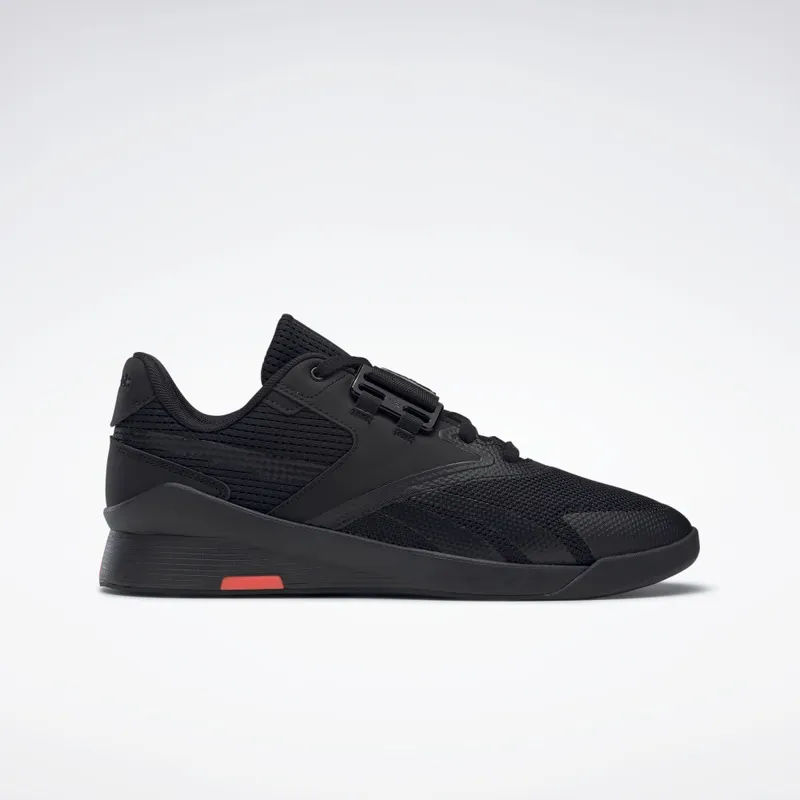 Reebok Lifter PR II Schoenen Core Black / Night Black / Orange Flare