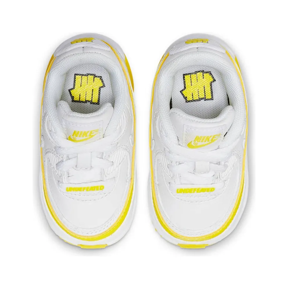Nike Air Max 90 Undefeated White Opti Yellow (CQ4615-101)