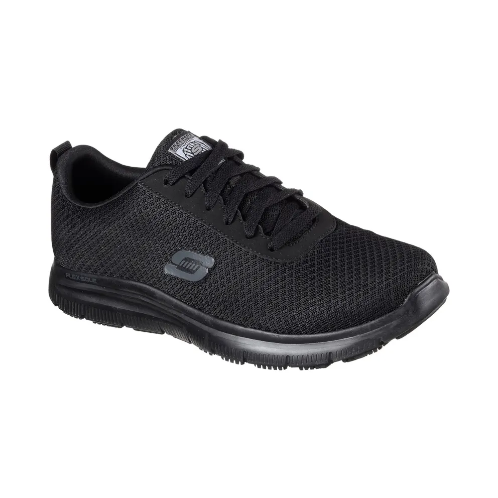 Skechers Work Slip-Resistant Relaxed Fit: Flex Advantage – Bendon Sneaker Black