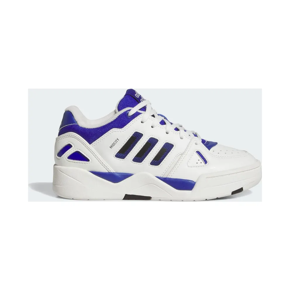 Adidas Midcity Low Core White / Semi Lucid Blue / Core Black (JS3264)