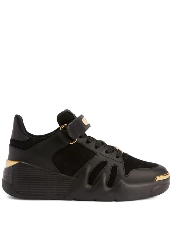 Giuseppe Zanotti Talon low-top with Velcro – Black (RW20031003)