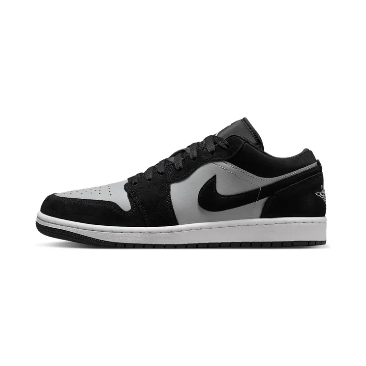 Jordan 1 Low Black Light Smoke Grey – “Black / Light Smoke Grey / White” (553558-048)