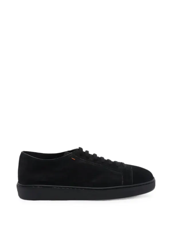 Santoni Damps aus Wildleder – Black (MBCD21571NEAT)