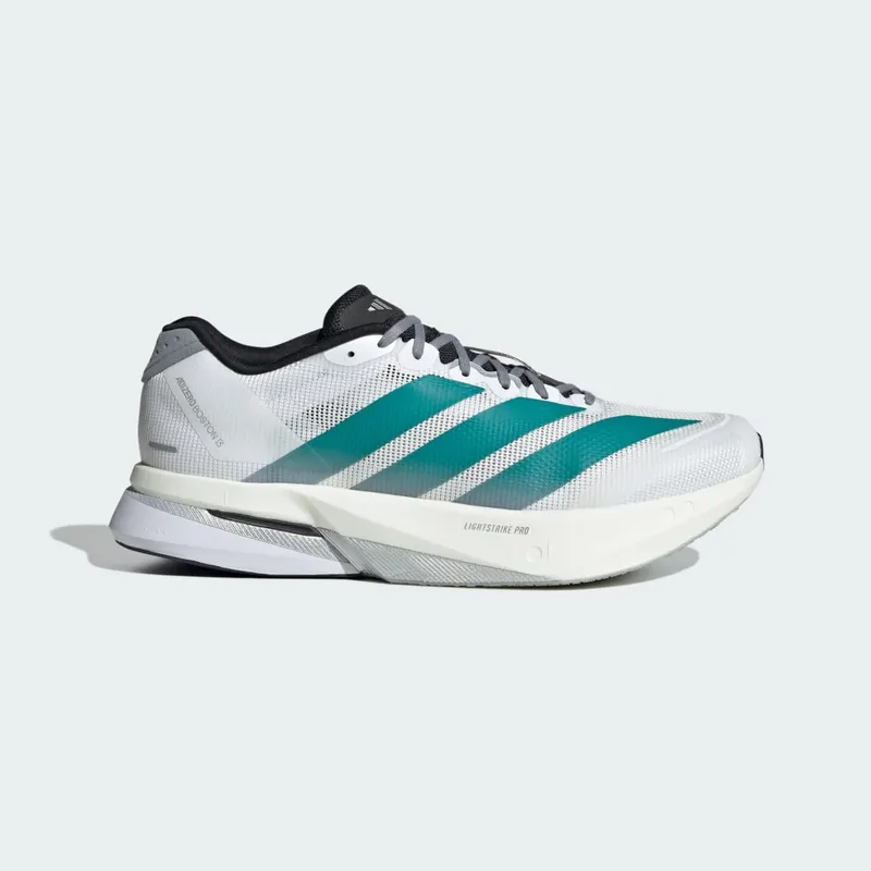 Adidas Adizero Boston 13 EQT Cloud White / Pure Teal / Grey (JR4791)
