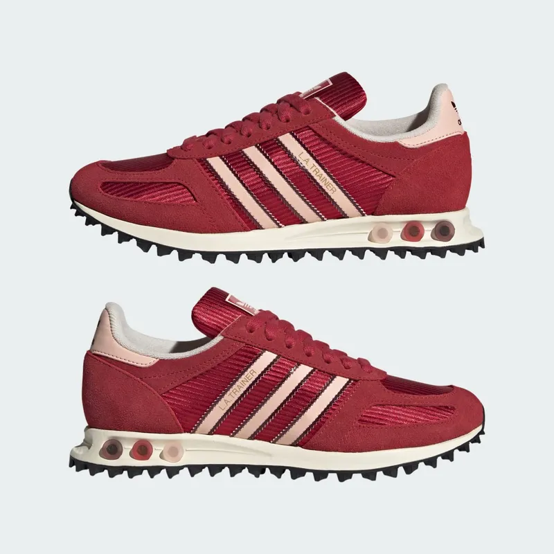 Adidas LA TRAINER OG Shoes Team Victory Red / Blush Pink / Shadow Red (KK4437)
