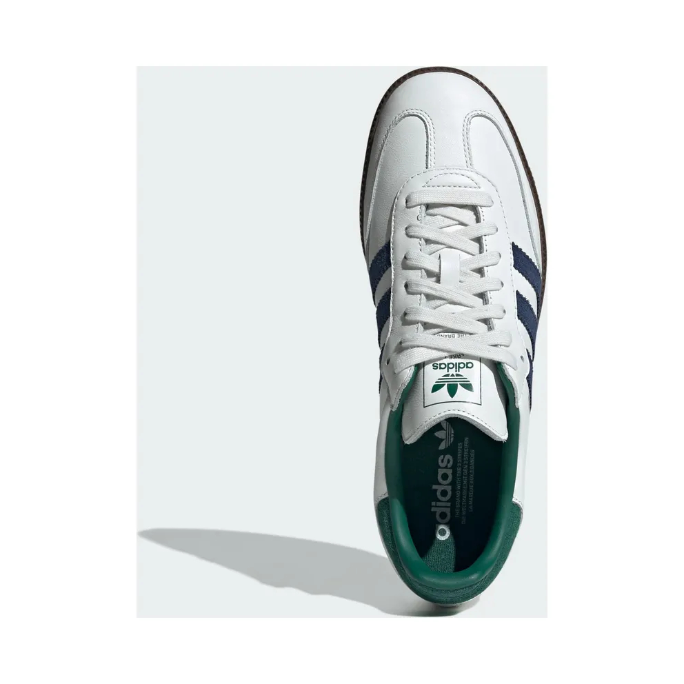 Adidas Samba OG Black White / Collegiate Green / Active Green (IH4882)