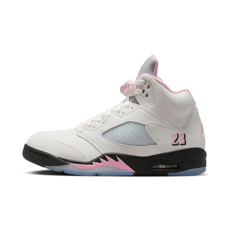 Air Jordan 5 35th Anniversary “White / Black / Medium Soft Pink” (HQ7978-102)