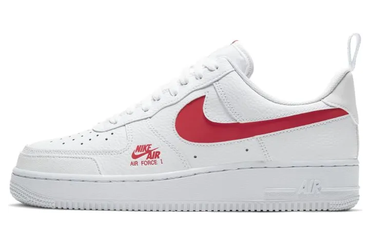 Nike Air Force 1 Low Utility ‘White Red’ White/Red (CW7579-101)