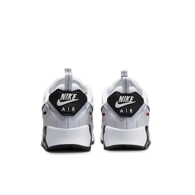 Nike Air Max 90 Pure Platinum/Bright Crimson/Black (IV5758-043)