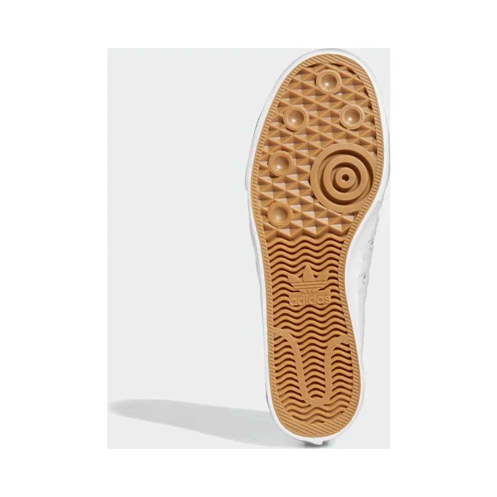 Adidas Nizza ‘Oversize Heel Logo – Light Solid Grey’ Light Solid Grey/Crystal White/Gum (EF5714)